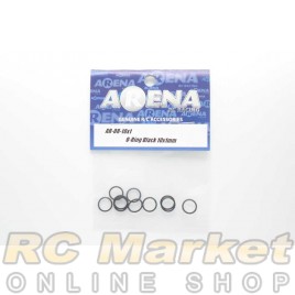 ARENA OR-10x1 O-Ring Black 10x1mm
