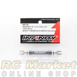 INFINITY A0118 Turnbuckle Wrench 4mm-5mm