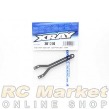 XRAY 301090 X4'26 Carbon Upper Deck - Split Front - Open - 2.0mm XRAY 301090 X4'26 Carbon Upper Deck - Split Front - Open - 2.0mm