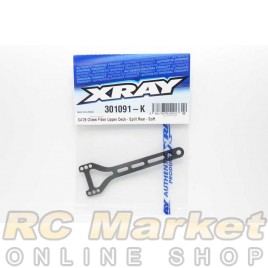 XRAY 301091-K X4'26 Glass Fiber Upper Deck - Split Rear - Soft XRAY 301091-K X4'26 Glass Fiber Upper Deck - Split Rear - Soft