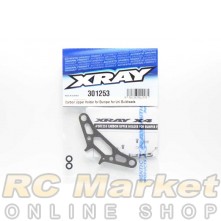 XRAY 301253 X4 Carbon Upper Holder For Bumper For UNI Bulkheads XRAY 301253 X4 Carbon Upper Holder For Bumper For UNI Bulkheads