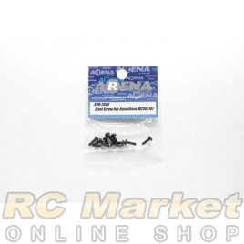 ARENA SRH-2006 Steel Screw Hex Roundhead M2X6 (10)