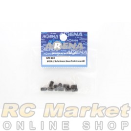ARENA SGS-460 M4X6 12.9 Hardness Steel Grub Screw (10)