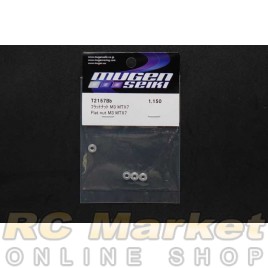 MUGEN SEIKI T2157Bb MTX7 Flat Nut M3 MUGEN SEIKI T2157Bb MTX7 Flat Nut M3