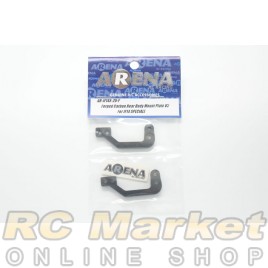 ARENA IF14S-20-F Forged Carbon Rear Body Mount Plate V3 For IF14 SPECIALE ARENA IF14S-20-F Forged Carbon Rear Body Mount Plate V3 For IF14 SPECIALE