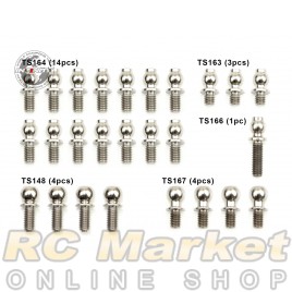 INFINITY TS168 IF14 SPECIALE Titanium Ball Stud Set (26Pcs) INFINITY TS168 IF14 SPECIALE Titanium Ball Stud Set (26Pcs)