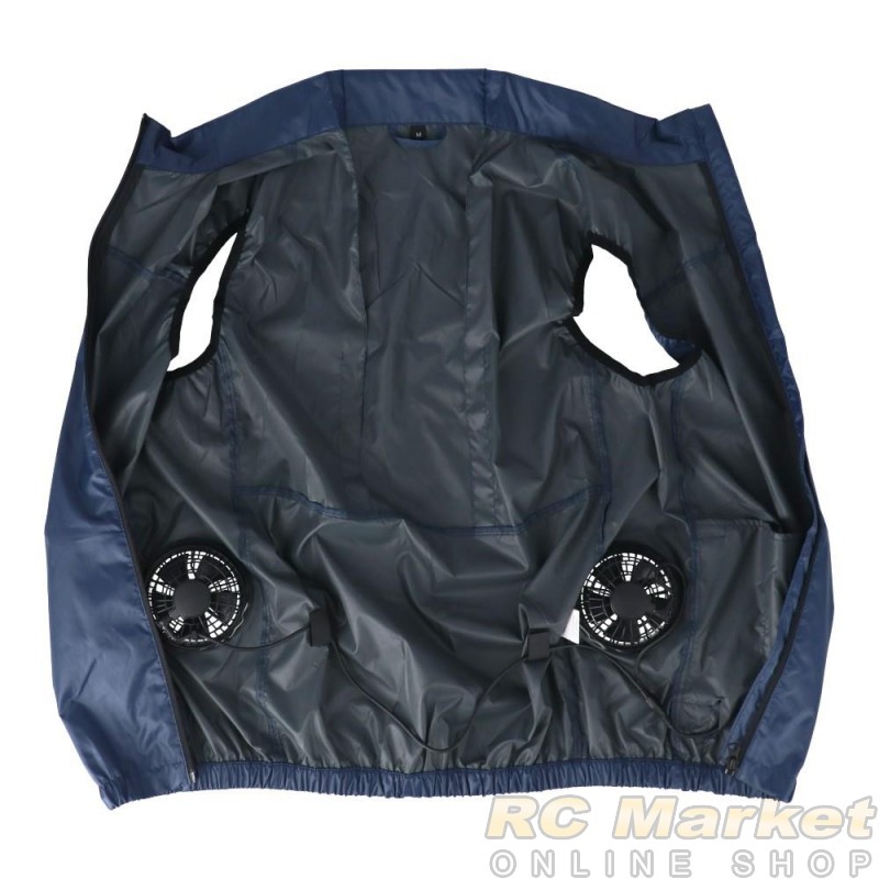 PROACT KN26-M (NV) Air-Conditioned Workwear Set with Fan, Navy/Size M