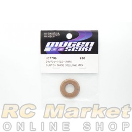 MUGEN SEIKI H0779b MRX6 Clutch Shoe (Yellow)