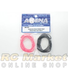 ARENA PMS-009 Carburetor Return Rubber Band ( Black/Pink/ Each 10pcs ) ARENA PMS-009 Carburetor Return Rubber Band ( Black/Pink/ Each 10pcs )