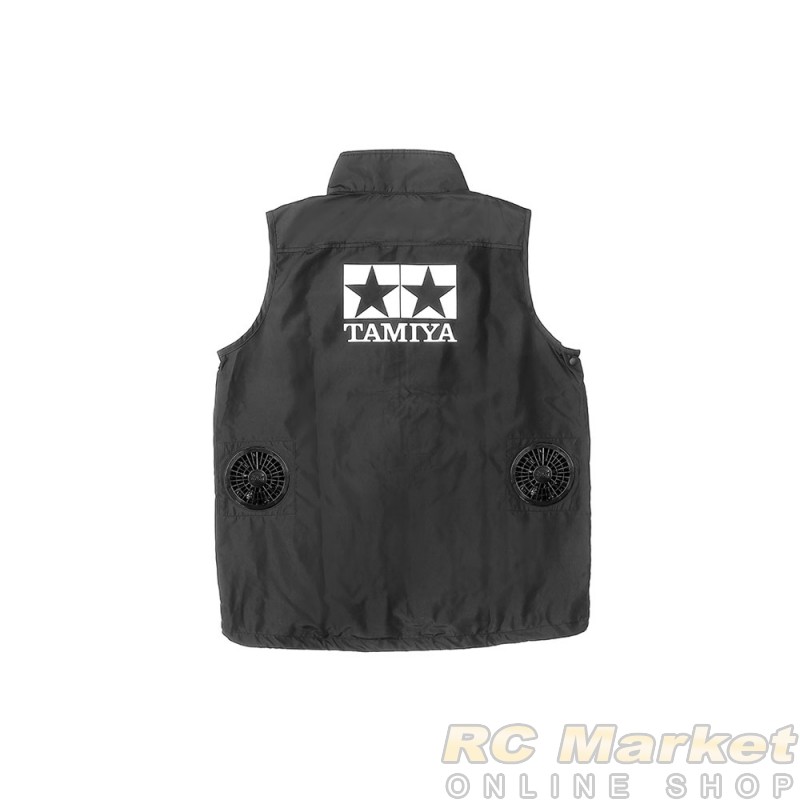 TAMIYA 67563 Fan Vest (Black) XXL (KUCHOFUKU®)