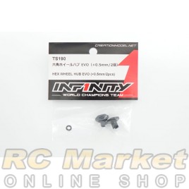 INFINITY TS190 IF14 SPECIALE Hex Wheel Hub Evo (+0.5mm/2Pcs) 