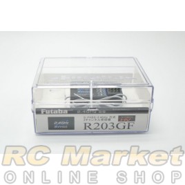 FUTABA R203GF 3-Channel 2.4GHz S-FHSS Receiver (Standard for 3PV/3PRKA)