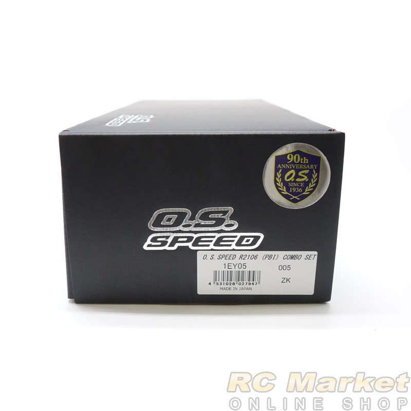 O.S. SPEED 1EY05 R2106 PBI (Pre Brake In) Combo Set (TR03 EFRA2196+MR05)
