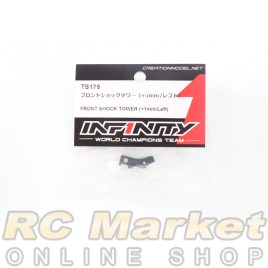 INFINITY TS175 IF14 SPECIALE Front Shock Tower (+1mm/Left) 