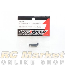 INFINITY TS178 IF14 SPECIALE Rear Shock Tower (+1mm/Right) 