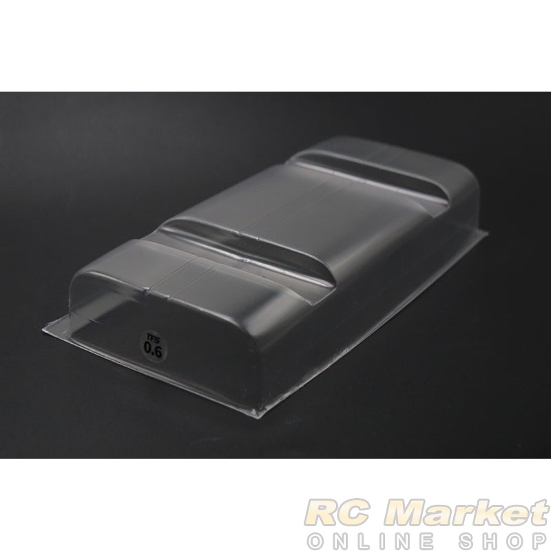 TFS 5076-0.6 High Downforce Touring Car Wing for Vortex 1/10 Body 0.6mm 2pcs