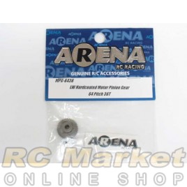 ARENA MPG-6436 LW Hardcoated Narrow Motor Pinion Gear 64P 36T