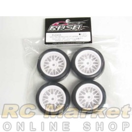 RUSH RU0455 Mini Tire 40 Round LM Wheel 0 Offset Preglued Set