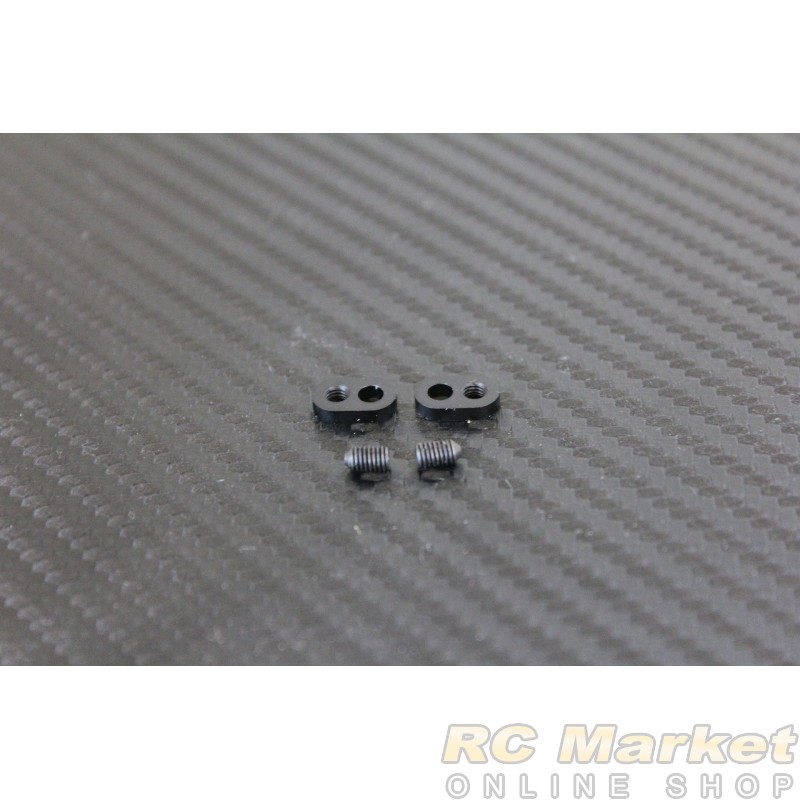 RC MISSION MI-2RUB-X 2mm Rear Uplight Upper Block for Xray T4 2pcs