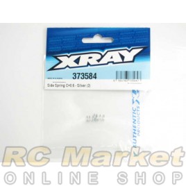 XRAY 373584 X12 Side Spring C=0.6 - Silver (2)