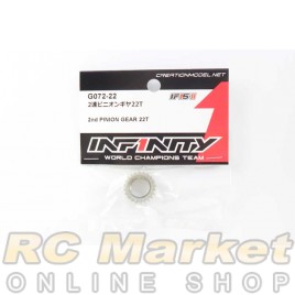 INFINITY G072-22 IF15 2nd Pinion Gear 22T 