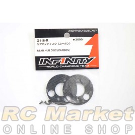 INFINITY G116-R IF15 Rear Hub Disc (Carbon)  