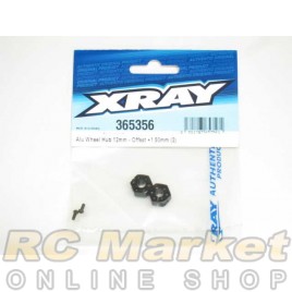 XRAY 365356 XB4 Alu Wheel Hub 12mm - Offset +1.5mm (2)