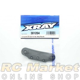 XRAY 301204 T4'19 Composite Bumper For Adjustable Body Mounts