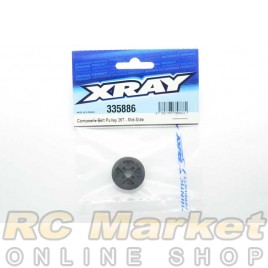 XRAY 335886 NT1 Composite Belt Pulley 26T - Mid-Side