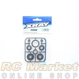 XRAY 335800 NT1 Composite Belt Pulley Cover Set