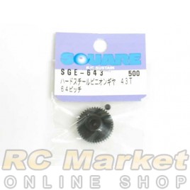 SQUARE SGE-643 Steel Pinion Gear 64P 43T