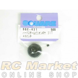 SQUARE SGE-431 STEEL PINION GEAR 48P 31T