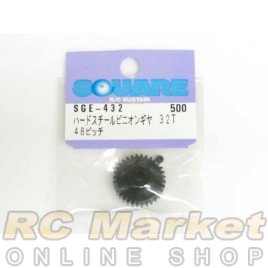 SQUARE SGE-432 STEEL PINION GEAR 48P 32T