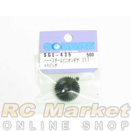 SQUARE SGE-436 STEEL PINION GEAR 48P 36T