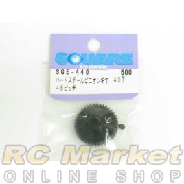 SQUARE SGE-440 STEEL PINION GEAR 48P 40T