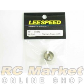 LEESPEED TP-84042 84 Pitch Titanium Pinion (42T)
