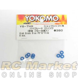 YOKOMO YS-7HG igh Grade P3 Ｏ Ring Blue 8 pcs