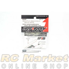 INFINITY R0257 IF18 Front Upper Sus Shaft Set Stopper Type
