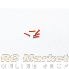 ARROWMAX 14RH3014-O Alu Screw Allen Roundhead M3X14 Orange (7075) (5)