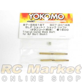 YOKOMO B7-S5S16T Titanium Coated Shock Shaft for SLF Short Shock II