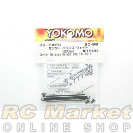 YOKOMO B9-BW20 Center Balance Weight (20g)