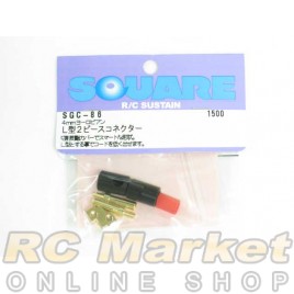 SQUARE SGC-86 L Connector 4mm 2pc