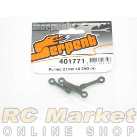 SERPENT 401771 Pullrod 21mm 4X EVO (4)