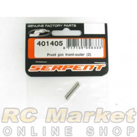 SERPENT 401405 Pivot Pin Front-Outer (2)