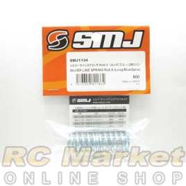 SMJ SMJ1134 Silver Line Spring RL6.5 (Long/Blue/2pcs)