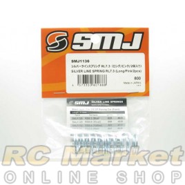 SMJ SMJ1136 Silver Line Spring RL7.3 (Short/Pink/2pcs)