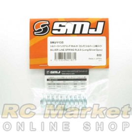 SMJ SMJ1135 Silver Line Spring RL6.9 (Long/Silver/2pcs)
