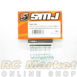 SMJ SMJ1129 Silver Line Spring RS8.8 (Short/Silver/2pcs)