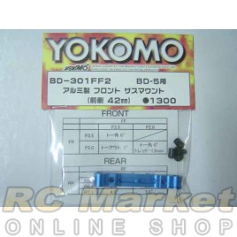 YOKOMO BD-301FF2 Blue Aluminum Front Sus Mount F42mm for BD7/BD5