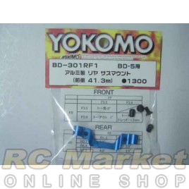 YOKOMO BD-301RF1 Blue Aluminum Front Sus. Mount F41.3 for BD7/BD5
